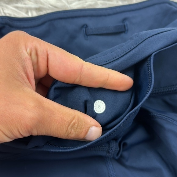 Lululemon Fast & Free Crop II *Nulux 19" True Navy - Picture 6 of 6
